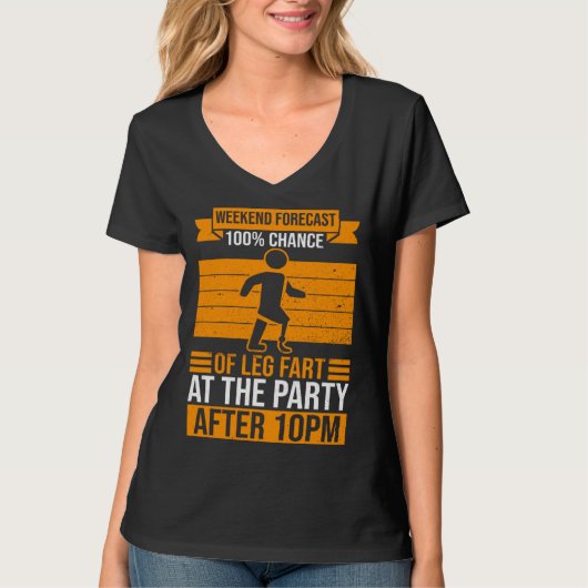 人工脚 義足 Tシャツ (正面)