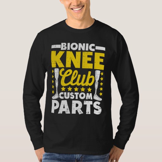 人工膝置換人工膝関節クラブクスト Tシャツ (正面)