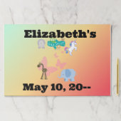 人工赤ちゃんシャワー動物 ペーパーパッド (インサイチュ)