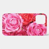 人工赤バラ背景クローズアップ Case-Mate iPhoneケース (裏面 (横))