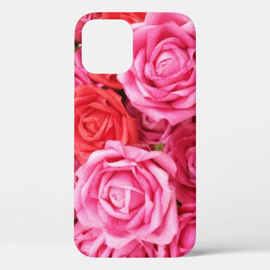 人工赤バラ背景クローズアップ Case-Mate iPhoneケース (裏面)
