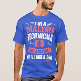 人工透析技師の腎臓学おもしろい術を学ぶ Tシャツ