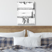 人工雲の作り方 キャンバスプリント (インサイチュ (寝室))