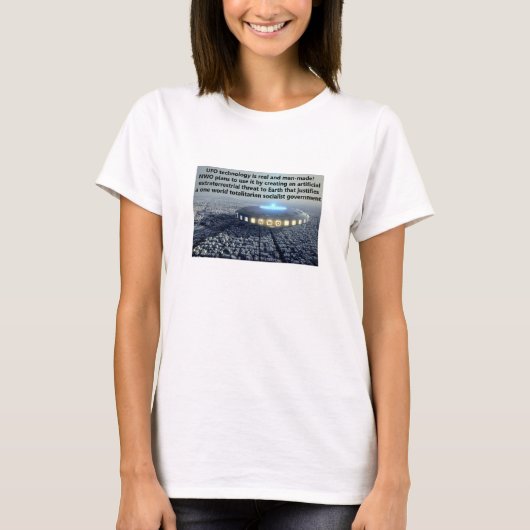 人工UFO（軽）Tシャツ Tシャツ (正面)