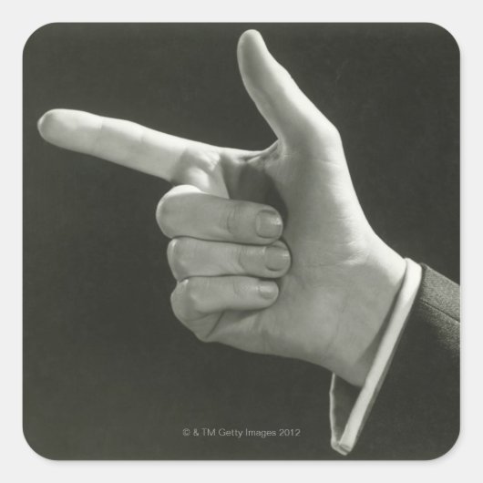 人差し スクエアシール (正面)