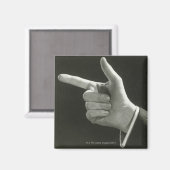 人差し マグネット (正面/裏面)