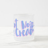 人形およびコーヒー フロストグラスマグカップ (中央)