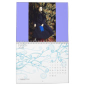 人形のカレンダーの年 カレンダー (3月 2026)