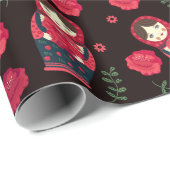 人形のネスト ラッピングペーパー (ロールコーナー)