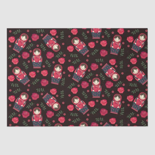 人形のネスト 薄葉紙 (正面)