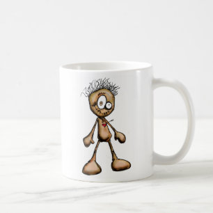 人形のワイシャツ コーヒーマグカップ