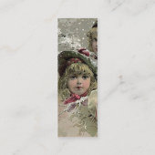 人形の人形の商売関係情報の~のしおりカード スキニー名刺 (裏面)