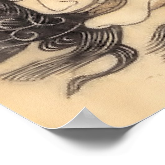 人形の図文化 ポスター (角)