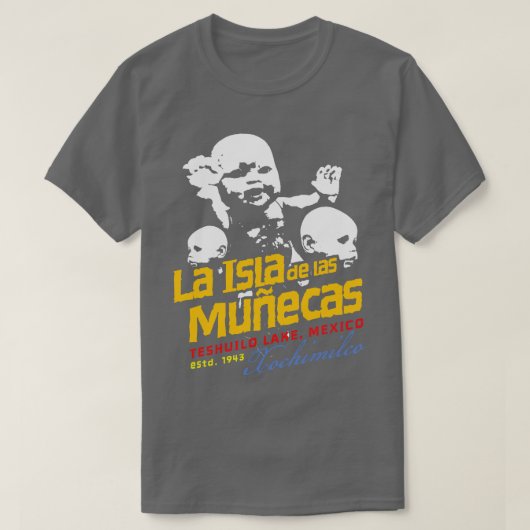 人形の島 Tシャツ (デザイン正面)