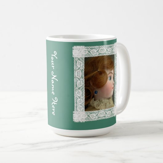 人形の愛好家がより多くのおもしろいスタイナープロファイルマグカップを持つ コーヒーマグカップ (正面右)