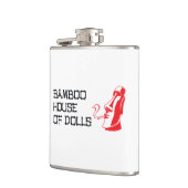 人形の竹の家フラスコ フラスク (左)