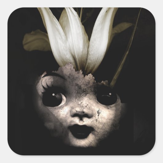 人形の花2013 スクエアシール (正面)