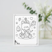 人形の誕生日プレゼント (スタンド正面)