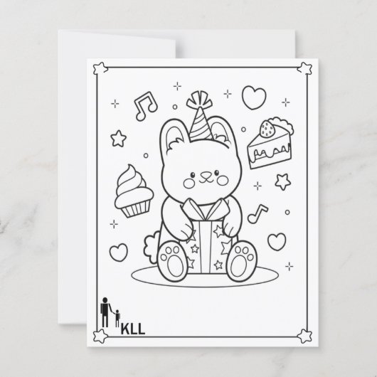 人形の誕生日プレゼント (正面)