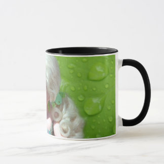 人形の顔 マグカップ