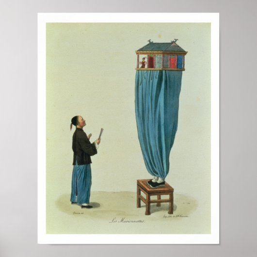 人形はmlleによって刻まれた。Formentin、パブ。182 ポスター (正面)