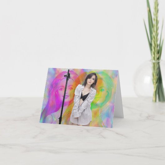 人形を愛する カード (正面)