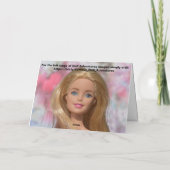 人形を愛する カード (裏面)