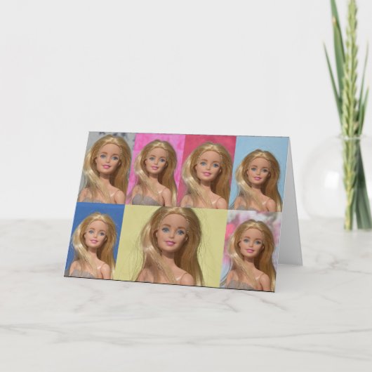 人形を愛する カード (正面)