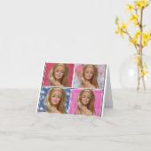 人形を愛する カード (黄色い花)