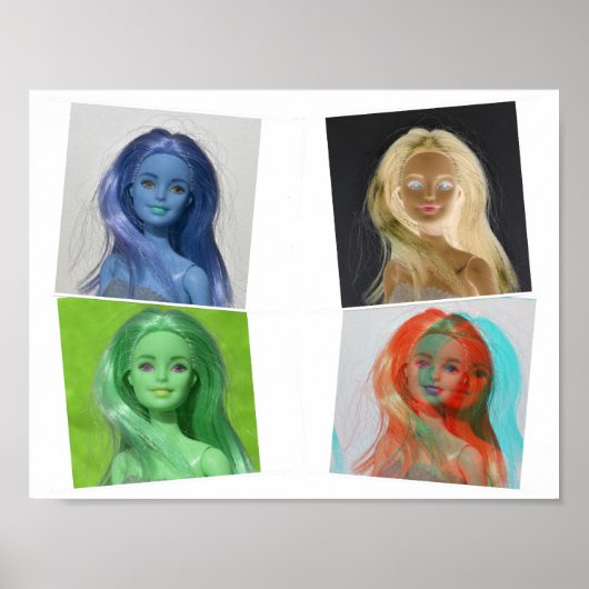 人形を愛する ポスター (正面)