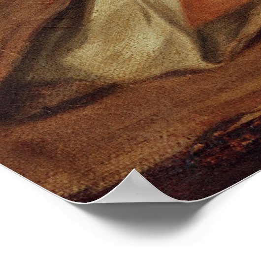 人形を持った少女 ポスター (角)