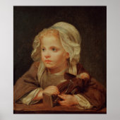 人形を持った少女 ポスター (正面)