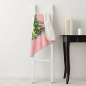 人形を持つ女性のハドロサウルス。 シェルパブランケット (インサイチュ)