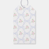 人形を誕生日す名門私立校風のる ギフトタグ (裏面)