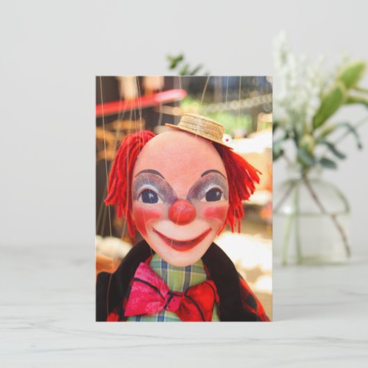 人形カード (スタンド正面)