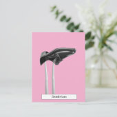 人形クールファッションはがき ポストカード (スタンド正面)