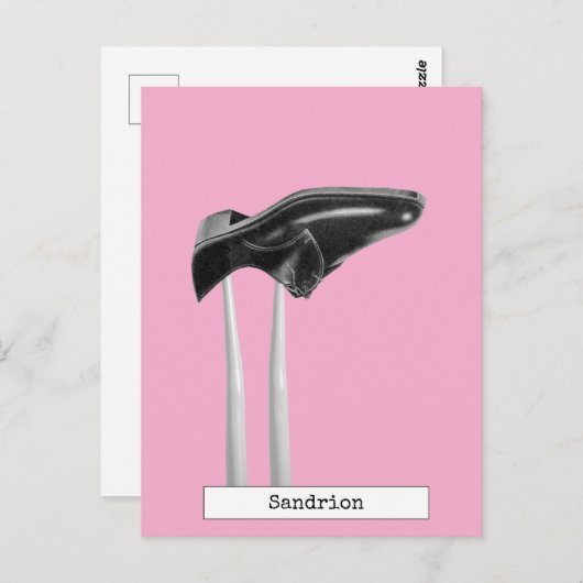 人形クールファッションはがき ポストカード (正面/裏面)