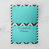 人形グリーティングカード カード (内部)