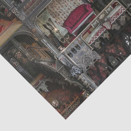 人形ビクトリアン入り幽霊のよく出るゴシック体のドールショーズ 薄葉紙 (詳細)