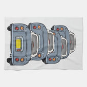 人形フィガロカーコンボイラピスタオル キッチンタオル (横)