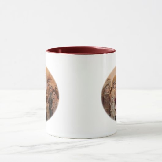 人形フランスのと友だちマグカップ マグカップ (中央)