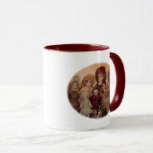 人形フランスのと友だちマグカップ マグカップ (正面右)