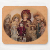 人形フランスのと友だち マウスパッド (正面)