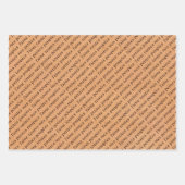 人形フランスのと友だち ラッピングペーパーシート (正面2)