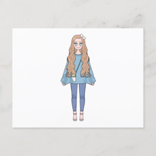 人形ポストカード ポストカード
