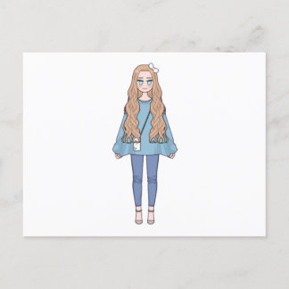 人形ポストカード ポストカード