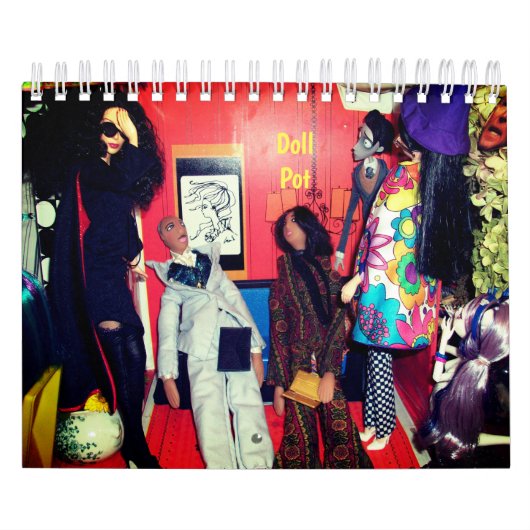 人形ポット：カレンダー カレンダー (カバー)