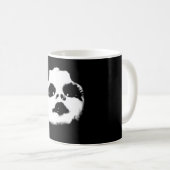 人形ユニーク顔 コーヒーマグカップ (正面右)
