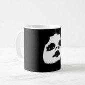 人形ユニーク顔 コーヒーマグカップ (正面左)