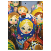 人形ロシアののネスト クリップボード (裏面)